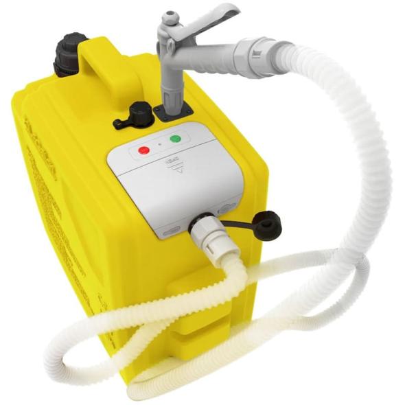 Jerrican plastique PEHD 20 litres à pompe 12 V