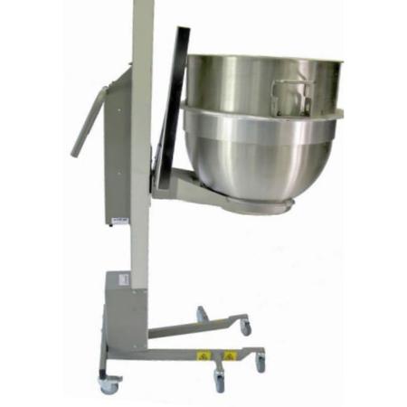Chariot manipulateur de cuve et bol à pétrin industriel