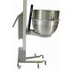 Chariot manipulateur de cuve et bol à pétrin industriel
