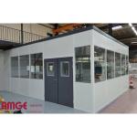Cloisons phoniques pour isolation de bureaux d'atelier - AMGE INDUSTRIE