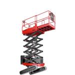Nacelle tout terrain à ciseaux autonivelante 10m BIBI 1090-BL EVO - NACELEXPERT