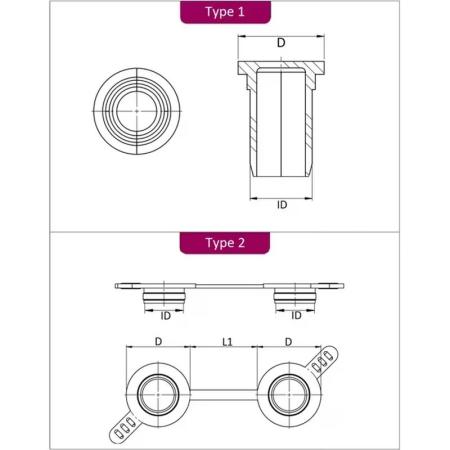 Achat Bouchon pour raccord banjo DIN 7642 B/E