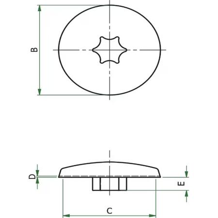 Achat Cache vis Torx de protection