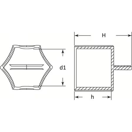 Devis Cape hexagonale de protection plastique