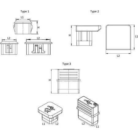 Achat Cache de protection anti-poussière de port USB