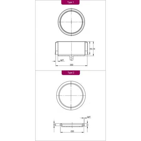 Achat Cape à rebords souples pour tuyaux DN 150 - 1000