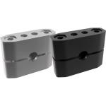 Support pour tubes carré en aluminium - ESSENTRA