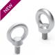 Anneau de levage à tige filetée - mâle - à visser - acier - inox