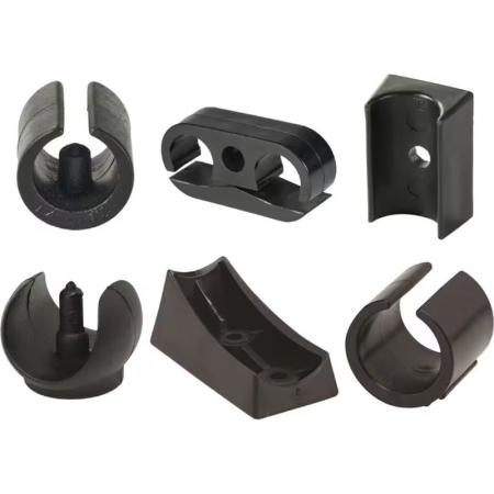 Pieds clipsables sur tube - pied cavalier de mobilier