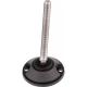 Pieds pour machines tige acier / inox - applications techniques