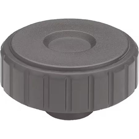 Boutons moletés cannelés - Insert fileté M4 M12