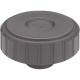 Boutons moletés cannelés - Insert fileté M4 M12