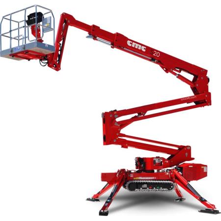 Achat Nacelle araignée 20 mètres sur chenille à stabilisateurs S20