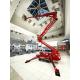 Nacelle araignée 20 mètres sur chenille à stabilisateurs S20
