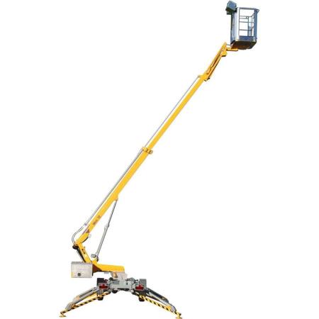 Nacelle télescopique tractable compacte 12m à batterie -12EBJ