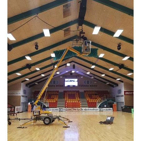 Vente Nacelle télescopique tractable compacte 12m à batterie -12EBJ (AXEO)