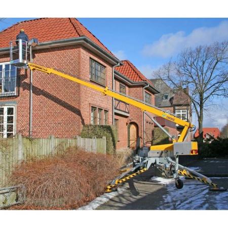 Prix Nacelle télescopique tractable compacte 12m à batterie -12EBJ