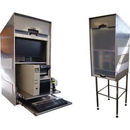 Coffre de protection informatique pour agroalimentaire EASYBOX INOX