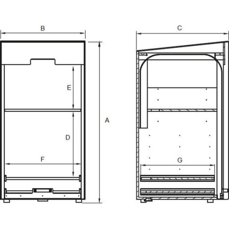 Fabricant Coffre de protection informatique pour agroalimentaire EASYBOX INOX