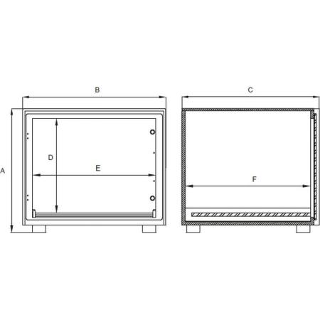 Vente Coffret de protection pour imprimante d'atelier PRINTBOX inox (ERM)