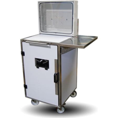 Chariot informatique inox atelier agroalimentaire POWERTEC AGRO