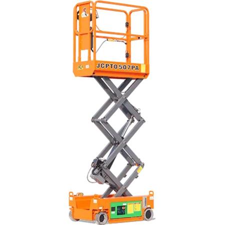 Micro-nacelle électrique à ciseaux compacte 5 m