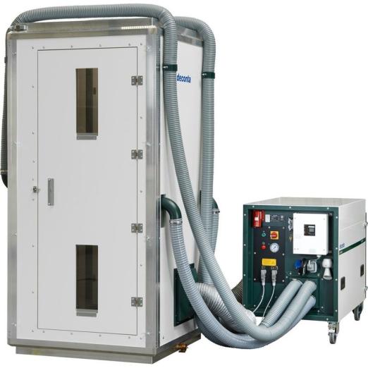 Douche à air de décontamination 3 étapes Green dec - DECONTA SARL