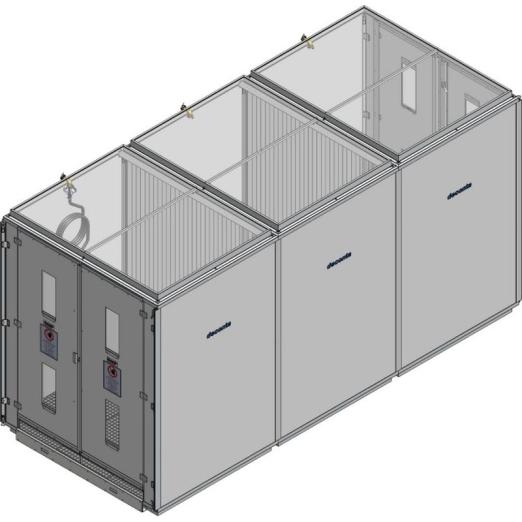 Sas matériel 2 compartiments ECO-Line - conforme INRS ED6307 - DECONTA SARL