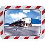 Miroir de sécurité extérieur Rouge/Blanc - Industrie Logistique - FACTOPSIS