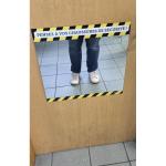 Panneau miroir de sécurité pour contrôle EPI Protection des pieds - FACTOPSIS