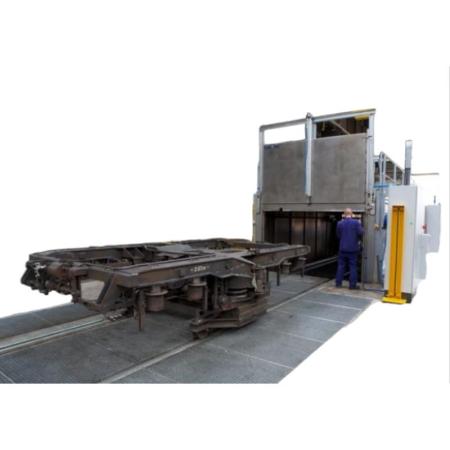 Machine de nettoyage de bogie de train écologique