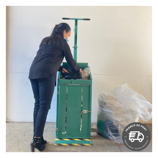 Achat Presse manuelle mobile 20 kg pour films plastiques - V25M