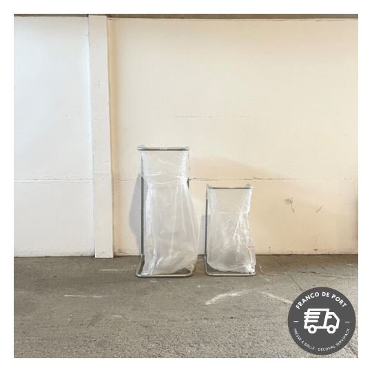 Vente Kit support de sac + lot de 84 sacs perforés 400 litres (DECOVAL SERVIPACK)