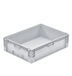 Bac Euronorme plastique plein 800x600x220 mm - BAC-LAND PACK