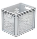Bac plastique Norme Europe 400x300x320 ajouré - BAC-LAND PACK