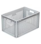 Bac Norme Europe 600x400x320 ajouré - BAC-LAND PACK