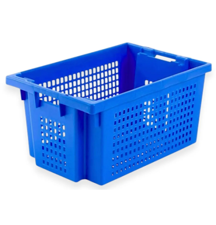 Bac plastique ajouré 600x400x300 emboitable - BAC-LAND PACK