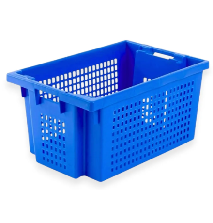 Achat Bac fond plein et parois ajourées  600x400x300 emboitable