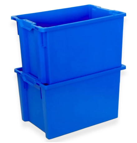 Bac emboitable parois pleines fond ajouré 600x400x350 - BAC-LAND PACK