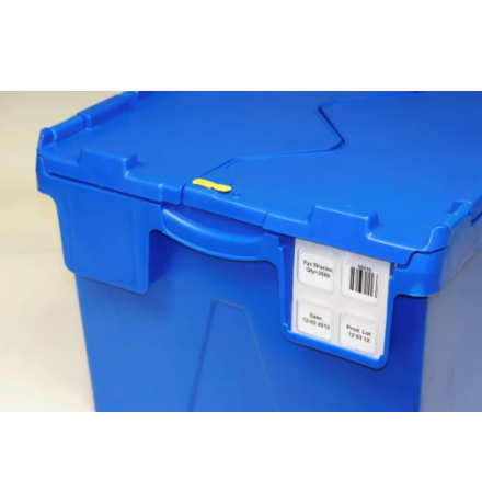 Achat Bac emboitable à couvercles solidaires 600x400x365