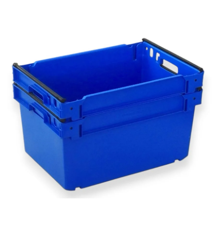 Devis Bac plein emboîtable et gerbable sur rabats 600x400x300mm