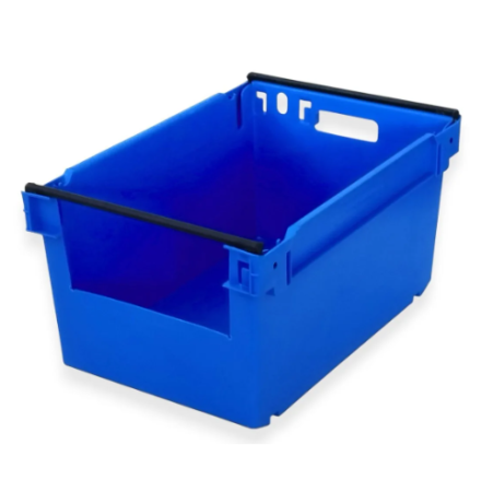 Bac picking à barres de gerbage 600x400x300 emboitable - BAC-LAND PACK