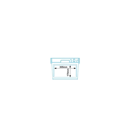 Fabricant Bac Picking emboîtable gerbable avec barres rabattables 600x400x300