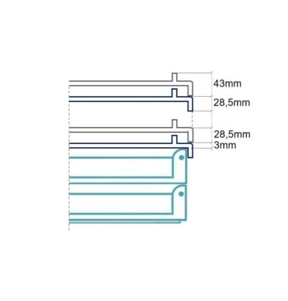 Vente Couvercle pour bacs 800 x 600 norme europe (BAC-LAND PACK)