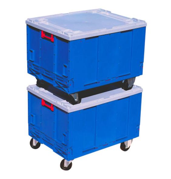 Devis Grand bac pliable avec roulettes 800 x 600 x 590