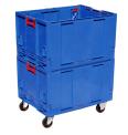 Bac réhausse plastique pliable sans fond 800x600x465