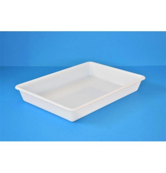 Plateaux plastiques pleins emboîtables 540x380x80