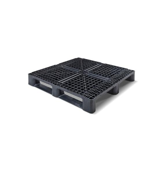 Achat Palette d'expédition 1140x1140 plastique ajourée 3 semelles