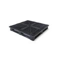 Palette médium 120x120 plastique - plateau ajouré 6 semelles