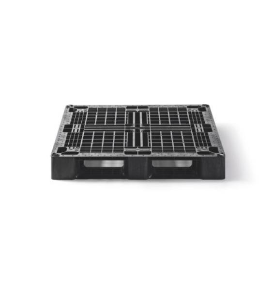 Vente Palette médium 1100x1100 plastique ajourée 6 semelles (BAC-LAND PACK)